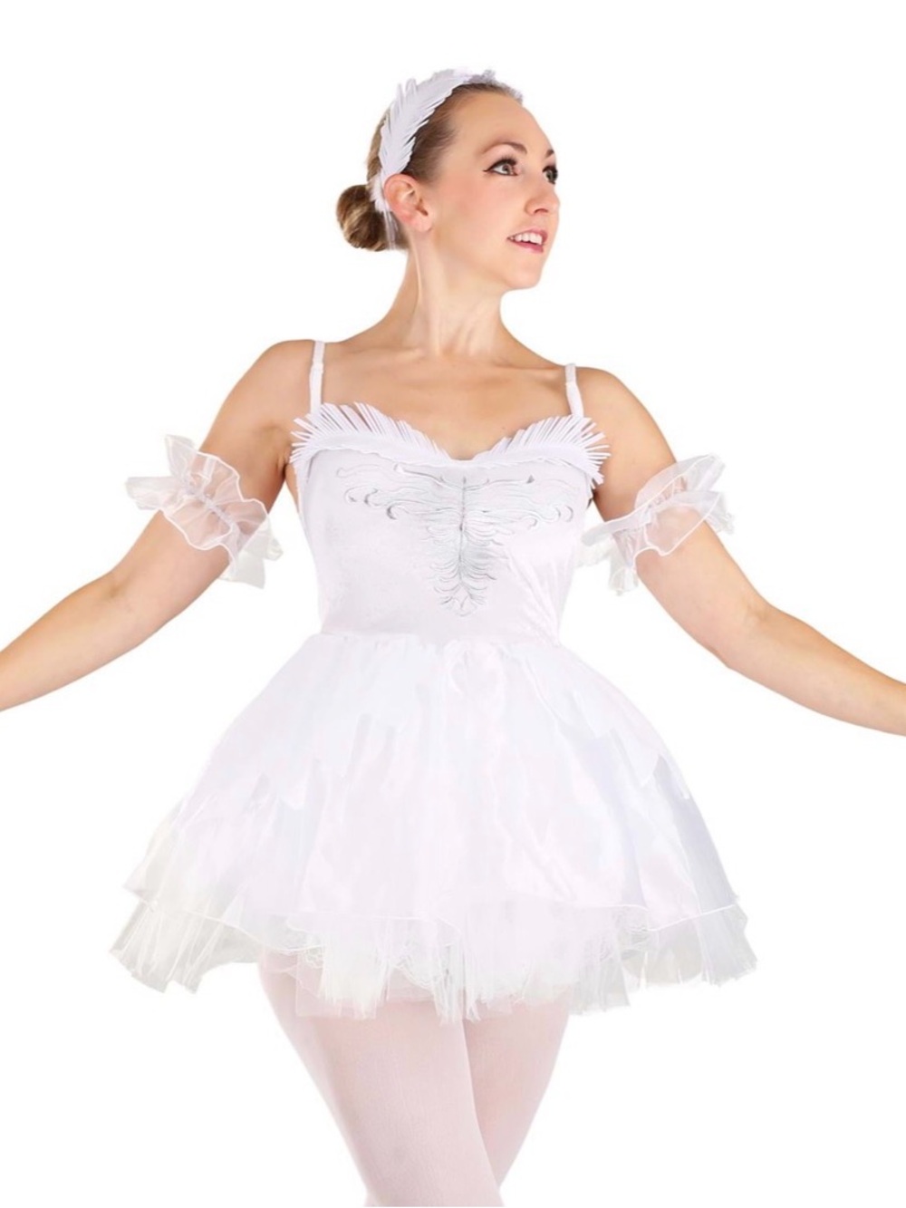 White Swan Ballerina Costume for Women